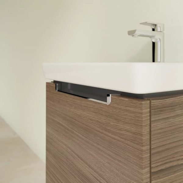 Villeroy and Boch Subway 2.0 Arizona Oak 500mm Wall Hung 1 Drawer Vanity Unit - Image 6