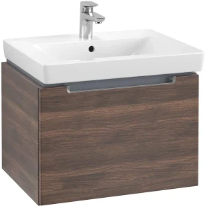 Villeroy and Boch Subway 2.0 Arizona Oak 600mm Wall Hung 1 Drawer Vanity Unit