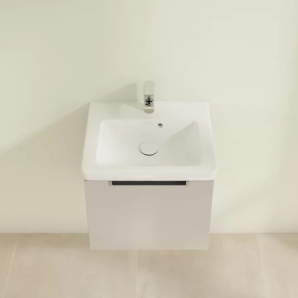 Villeroy and Boch Subway 2.0 Soft Grey 500mm Wall Hung 1 Drawer Vanity Unit - Image 5