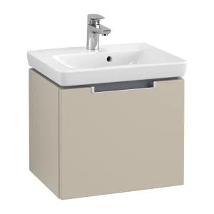 Villeroy and Boch Subway 2.0 Soft Grey 500mm Wall Hung 1 Drawer Vanity Unit