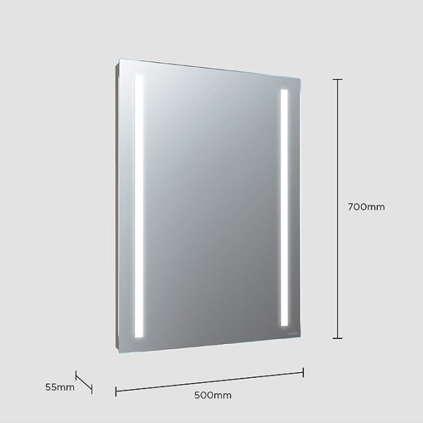 Sensio Lumino Evo+ Lithium Battery LED Mirror   700 x 500mm - Image 9