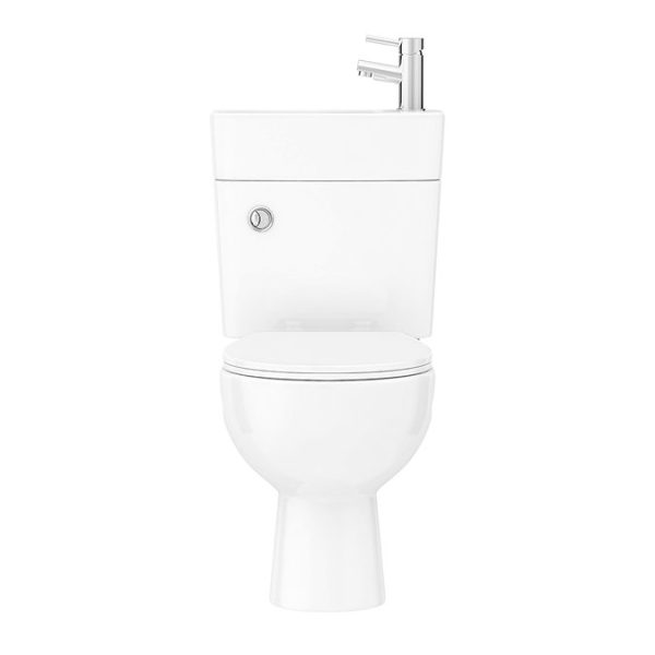 Seattle Combined Two In One Wash Basin + Toilet - Image 5