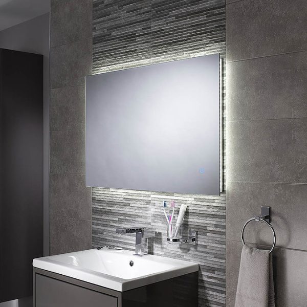 Sensio Eden 600 x 900mm Backlit LED Mirror with Demister Pad - Image 2