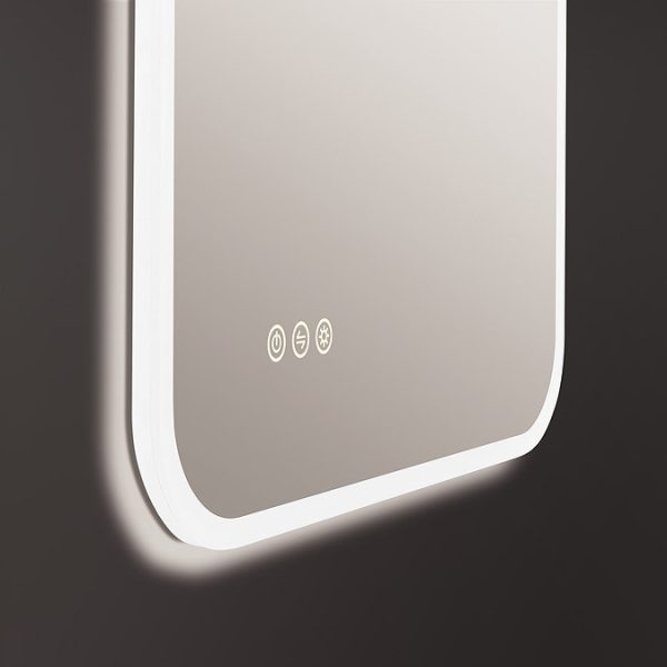 Crosswater Svelte LED Illuminated Mirror 500 x 800mm - Image 2