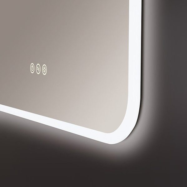 Crosswater Svelte 600 x 600mm Illuminated Mirror - Image 4