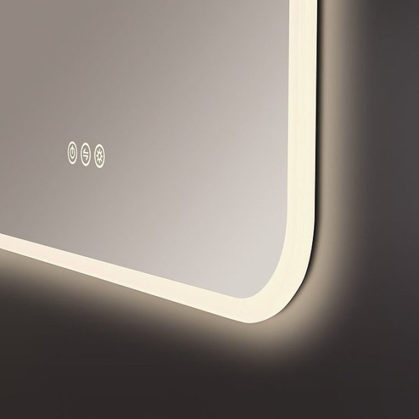 Crosswater Svelte 600 x 600mm Illuminated Mirror - Image 6