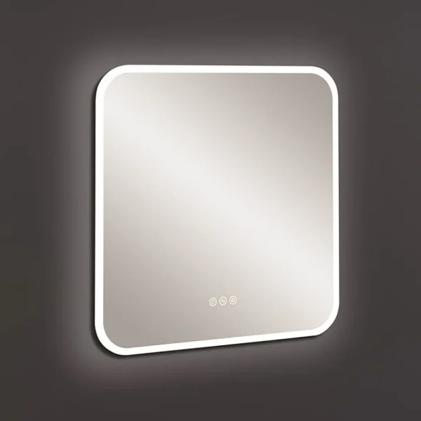 Crosswater Svelte 600 x 600mm Illuminated Mirror