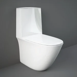 RAK Sensation Rimless BTW Close Coupled Toilet + Soft Close Seat
