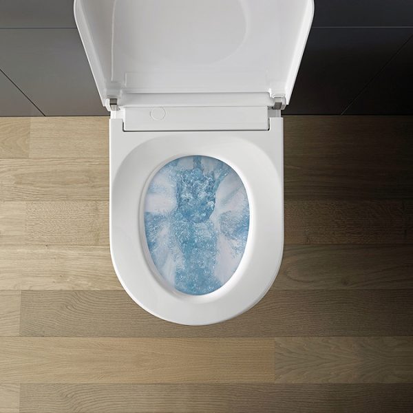 Duravit SensoWash Starck F Lite Compact Wall Hung Shower Toilet + Install Kit - Image 4