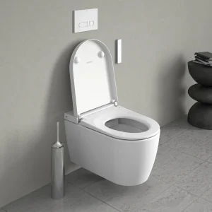 Duravit SensoWash Starck F Lite Compact Wall Hung Shower Toilet + Install Kit