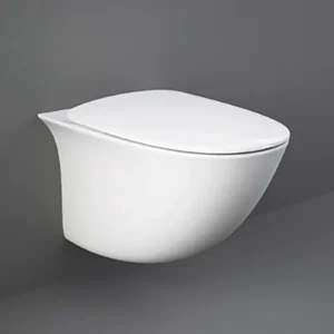 RAK Sensation Rimless Mini Wall Hung Pan + Soft Close Seat