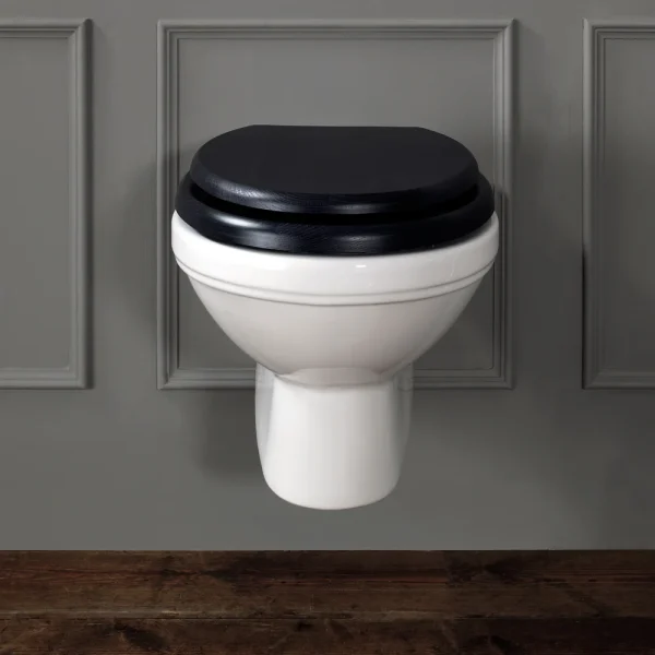 Silverdale Empire Wall Mounted Pan   Excludes Seat