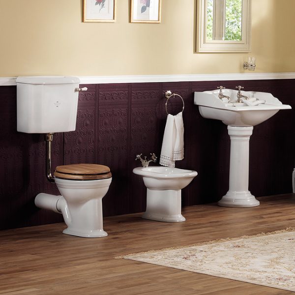 Silverdale Victorian Low Level Toilet   Excludes Seat - Image 2