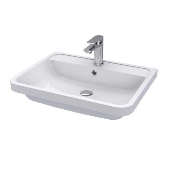 Hudson Reed Solar 600mm Floor Standing Cabinet & Basin   Cool Grey - Image 2
