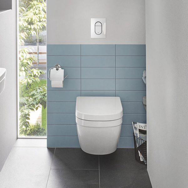 Grohe Solido 0.82m Frame / Euro Compact Rimless Complete WC 5 in 1 Pack - Image 6
