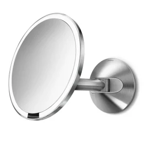 simplehuman Wall Mounted 20cm Cosmetic Sensor Mirror