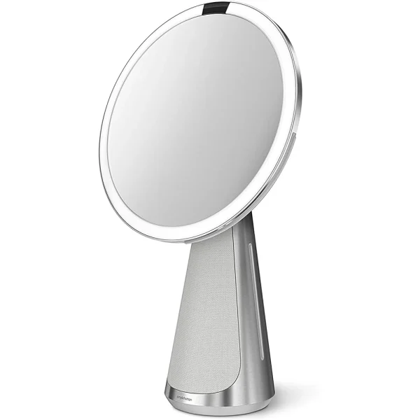 simplehuman Sensor Mirror Hi Fi with Alexa Built In