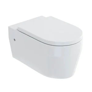 Britton Bathrooms Stadium Wall Hung Pan + Soft Close Seat