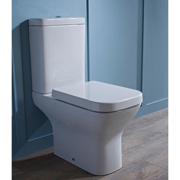 Tavistock Structure Open Back Close Coupled WC & Soft Close Seat - Image 3