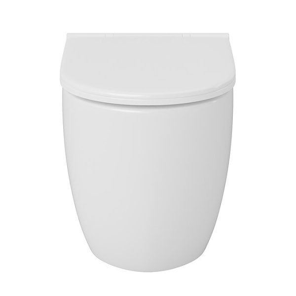 Heritage Stamford Rimless Wall Hung Toilet + Soft Close Seat - Image 3