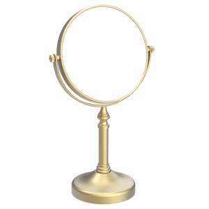 Trafalgar Round Cosmetic Mirror   Brushed Brass