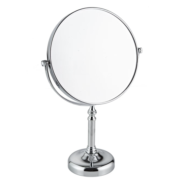 Trafalgar Round Cosmetic Mirror   Chrome