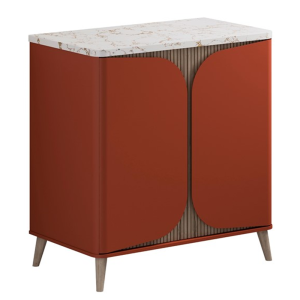 Crosswater Tambour Soft Clay 800mm Floor Standing Vanity Unit with Worktop