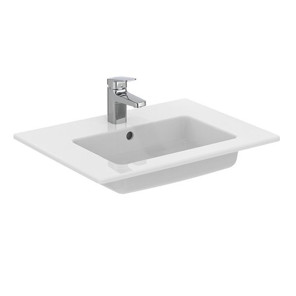 Ideal Standard Tempo 600mm Sandy Grey Vanity Unit   Floor Standing 2 Door Unit - Image 2