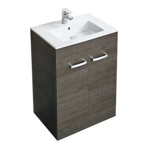 Ideal Standard Tempo 600mm Sandy Grey Vanity Unit   Floor Standing 2 Door Unit