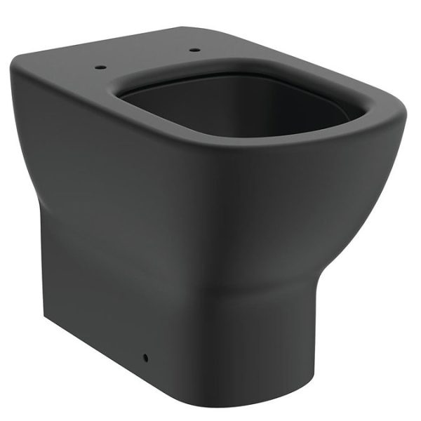 Ideal Standard Tesi Silk Black AquaBlade Back to Wall WC + Soft Close Seat - Image 4