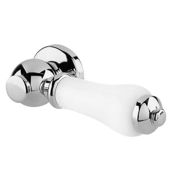 Chatsworth Traditional Low Level Toilet with Wall Brackets   Excludes Seat   Chrome - Image 4