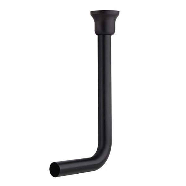 Trafalgar Low Level Toilet   Matt Black (Excludes Seat) - Image 2
