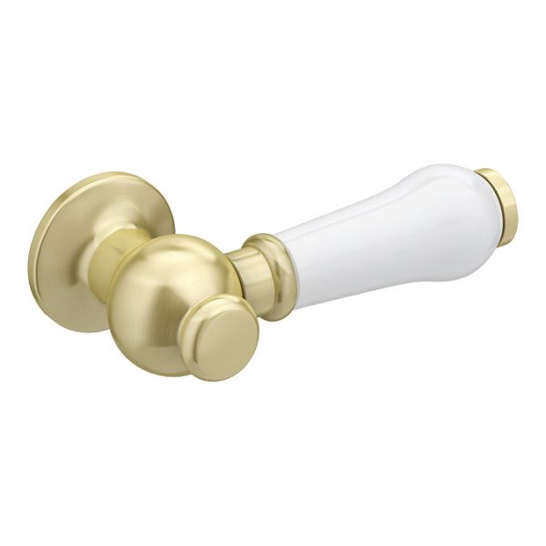 Chatsworth Traditional Low Level Toilet   Excludes Seat   Brushed Brass - Image 3