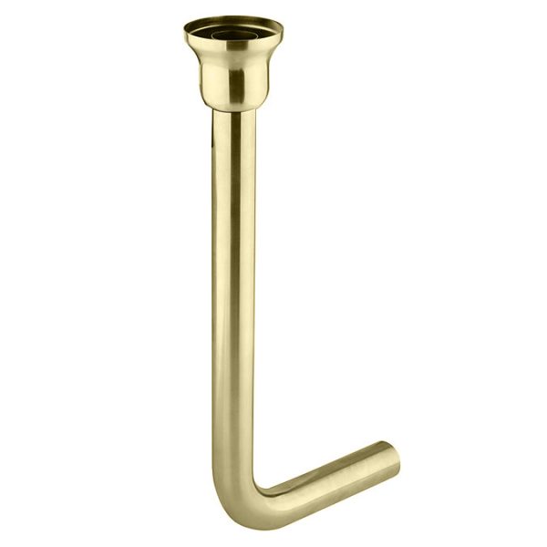 Trafalgar Low Level Toilet   Brushed Brass (Excludes Seat) - Image 2