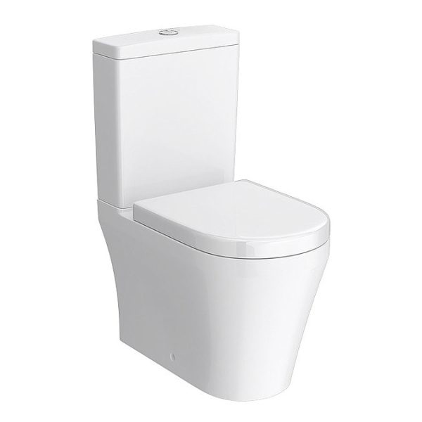 Toronto BTW Close Coupled Toilet with Soft Close Seat - Image 4