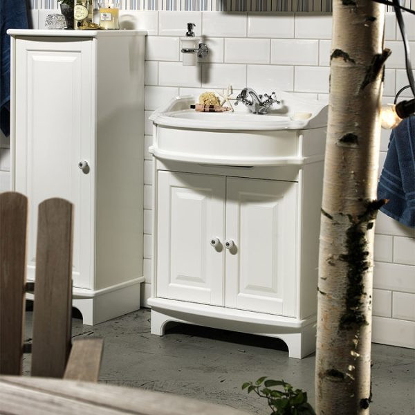 Miller   Traditional 1903 65 Two Door Vanity Unit with Ceramic Basin - Image 3