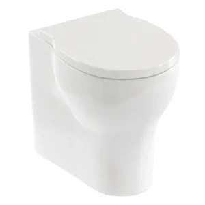 Britton Bathrooms Trim Back to Wall Pan + Soft Close Seat