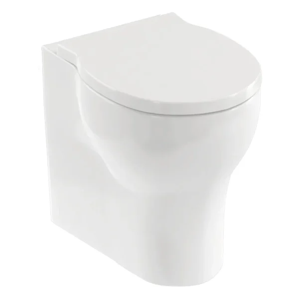 Britton Bathrooms Trim Back to Wall Pan + Soft Close Seat