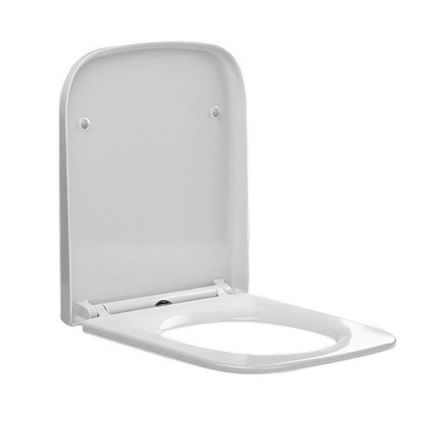 Toreno Square Rimless Close Coupled Toilet + Soft Close Seat - Image 4