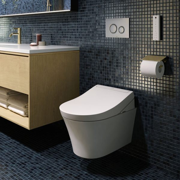 Toto Washlet RG Lite Rimless Wall Hung Shower Toilet & Remote Control - Image 6