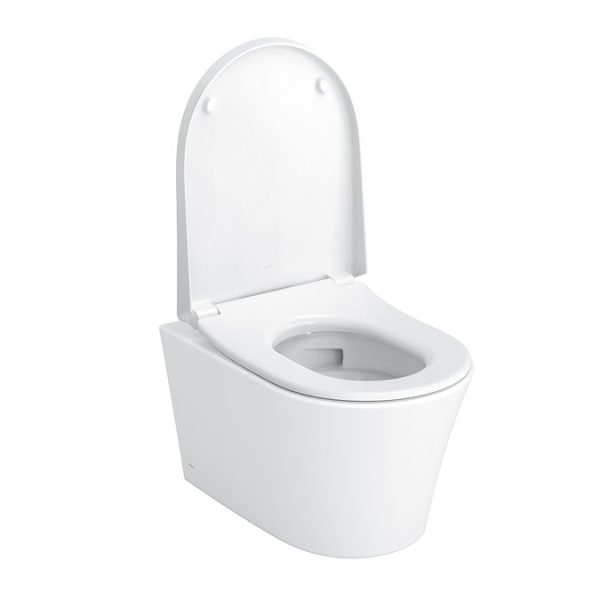 Toto GP Rimless Wall Hung Toilet + Soft Close Seat - Image 2