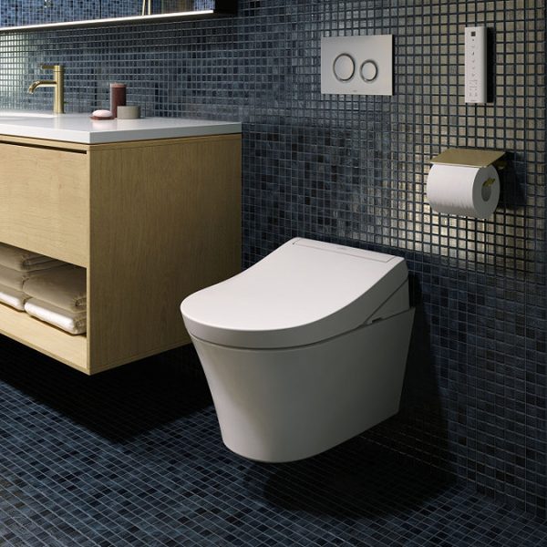 Toto Washlet RG Rimless Wall Hung Shower Toilet & Remote Control - Image 4
