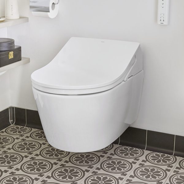 Toto Washlet RX Rimless Wall Hung Shower Toilet & Remote Control - Image 6
