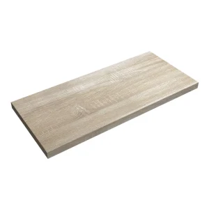 Venice Floating Basin Shelf (Light Oak   1000mm Wide)