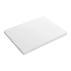 Venice Floating Basin Shelf (Gloss White   600mm Wide)