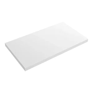 Venice Floating Basin Shelf (Gloss White   800mm Wide)