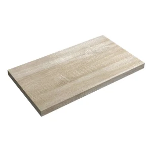 Venice Floating Basin Shelf (Light Oak   800mm Wide)