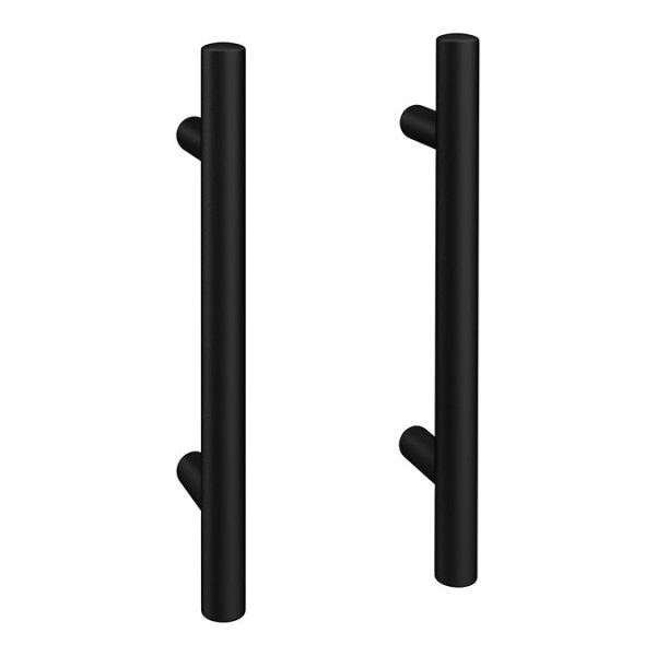 Venice 665 Gloss White Vanity with Matt Black Handles (Unit Depth 300mm) - Image 4