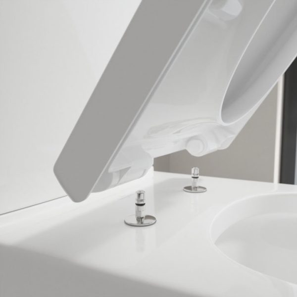 Villeroy and Boch Architectura Rimless Close Coupled Toilet (Bottom Entry Water Inlet) + Seat - Image 6