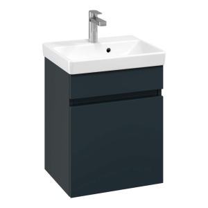 Villeroy and Boch Arto Satin Grey 450mm Wall Hung 1 Drawer Vanity Unit